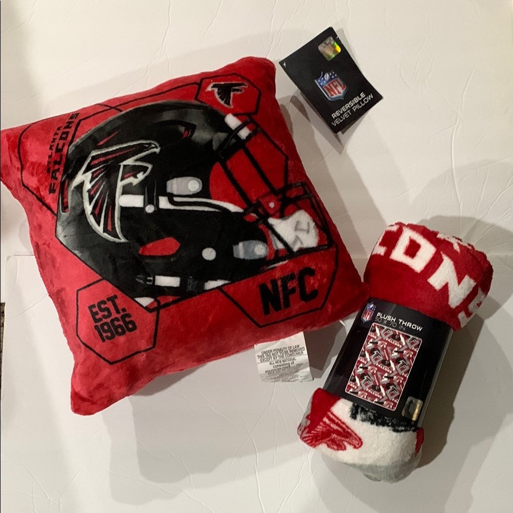 🏈NFL Pillow & throw blanket set